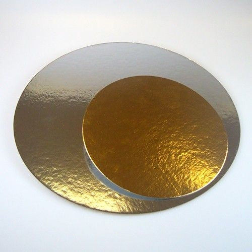 Kuld-hõbe tordipapp 30cm-1mm