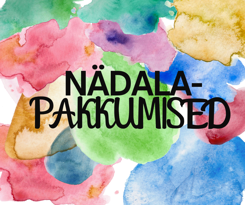 NÄDALA VÄRVIKAD PAKKUMISED!
