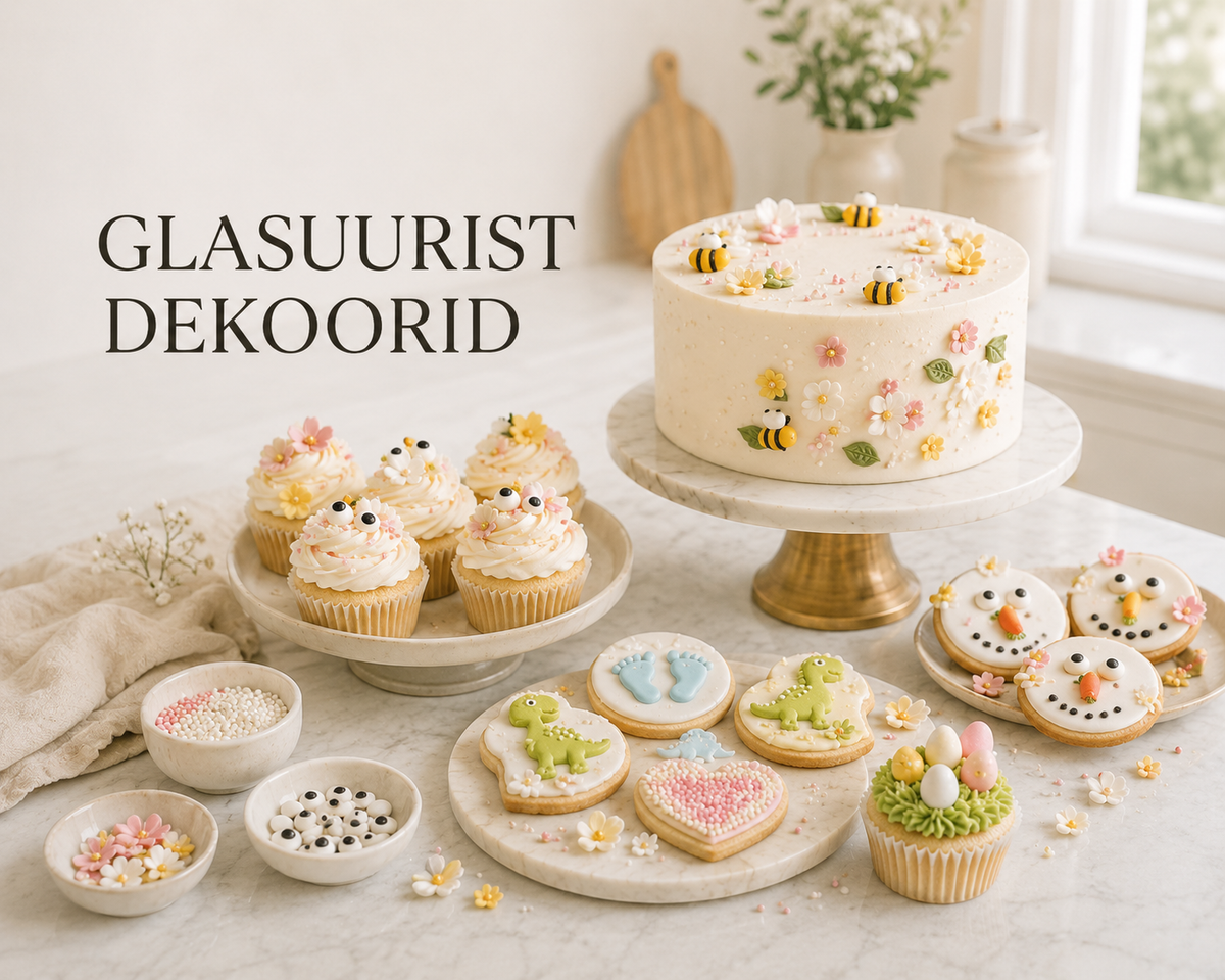 Glasuurist dekoorid