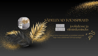 Sädelevad toidu tolmsprayd