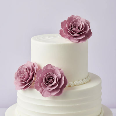 Vahvlist Hiina Roos Lilla (60Mm) 4Tk Toidukaubad