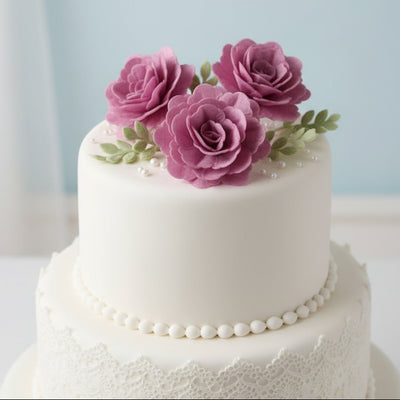 Vahvlist Hiina Roos Lilla (70Mm) 3Tk Toidukaubad