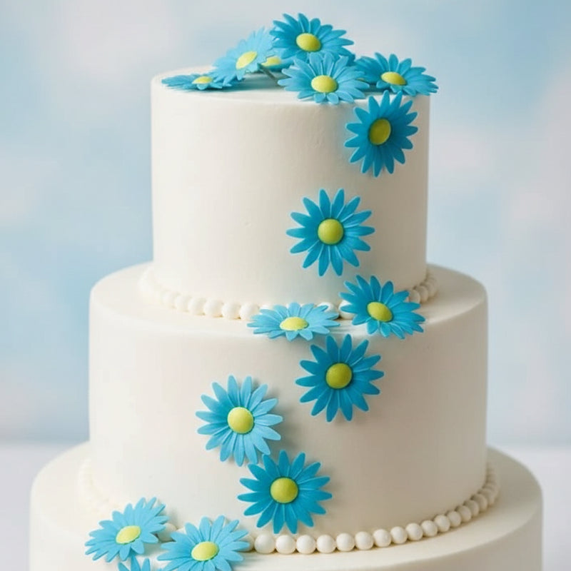 Vahvlist Karikakar Roosa/Kollane/Sinine/Valge Sinine / 10Tk