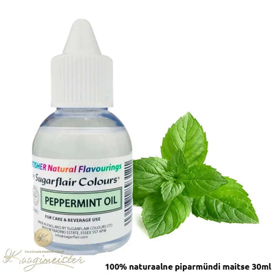 100% Naturaalne Piparmündi Maitse 30Ml