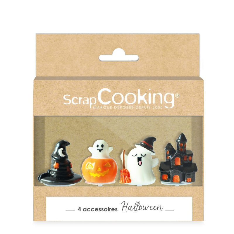 Halloween Topperid Plastikust 4Tk