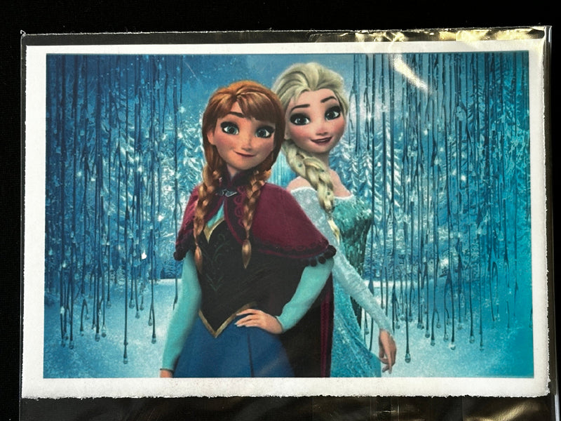 Söödavate piltide valik 👌 Elsa ja Anna 9x14cm toidukaubad