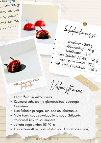 Retsept Kirsi-minikoogid