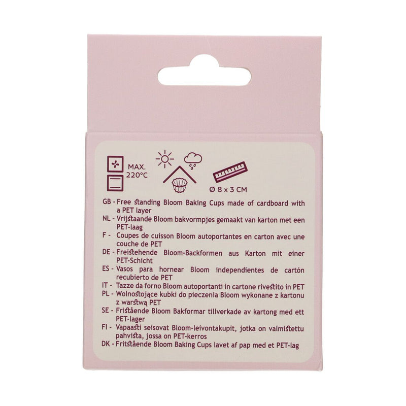 Bloom Küpsetusvormid Pastelsed Lillad 48Tk