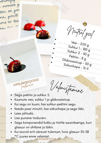 Retsept Kirsi-minikoogid