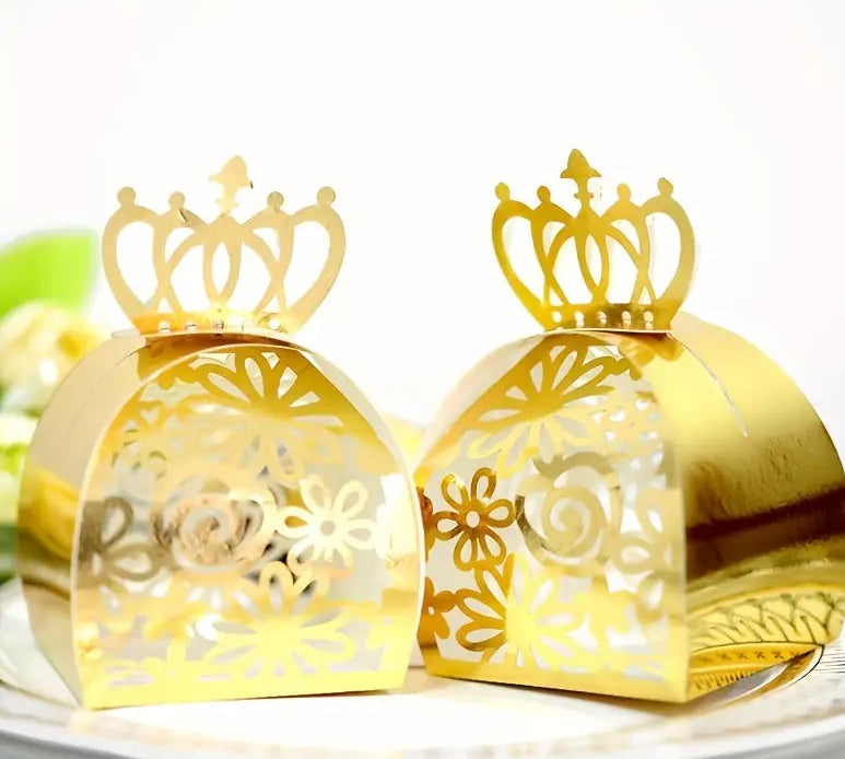 Kuldse krooniga maiusekarp 5cm