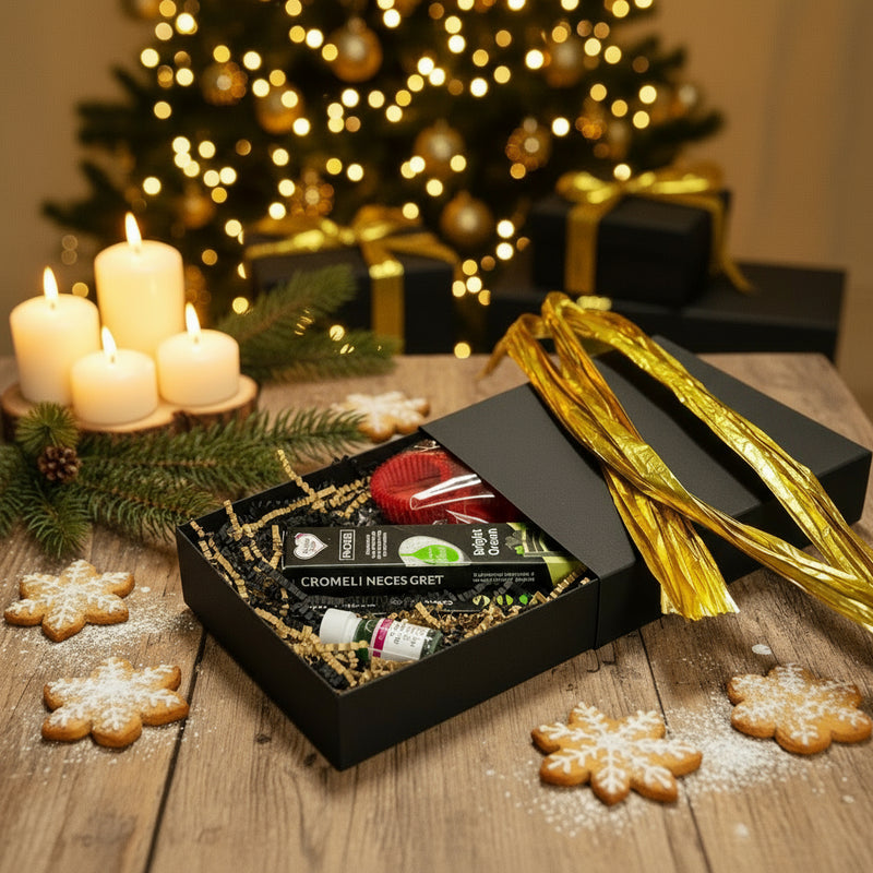 🎁 Koogimeistri loov kinkekomplekt – värvi, sära ja maitseelamusi!