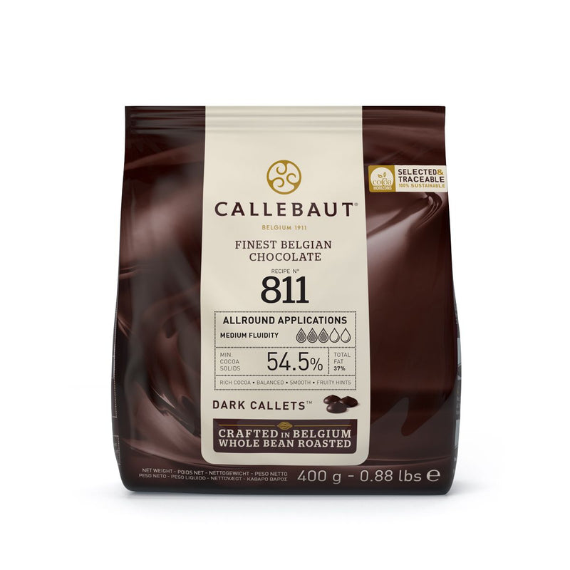Callebaut® Tume 54.5% Kuvertüür 400G