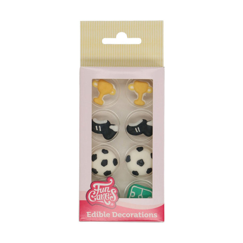 Glasuurist Jalgpalluri Asjad 8Tk Toidukaubad