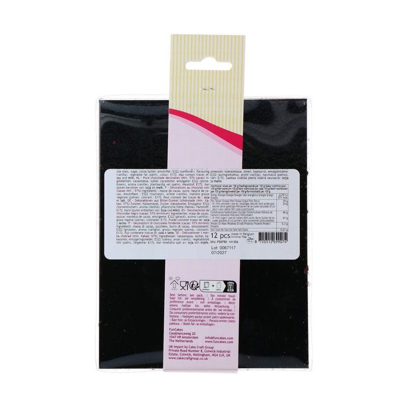 Šokolaadidekoor Jõulukuused 12Tk Toidukaubad