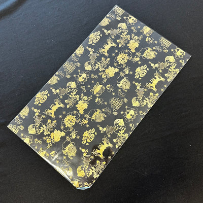 Kinkekotid Kuldsed jõulupildid 20x35cm 10tk