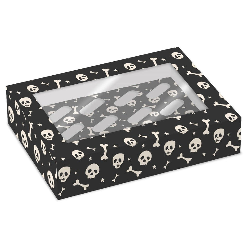 Muffinikarp Halloween Skeleton 12-le 2tk/pk