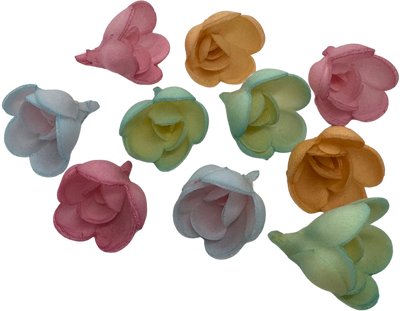 Vahvlist roosi nupud 3cm