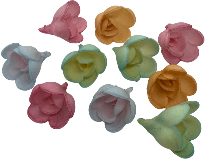 Vahvlist roosi nupud 3cm