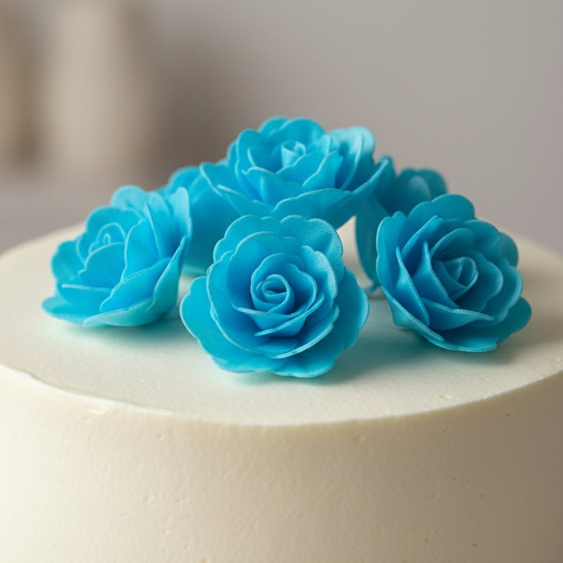 Vahvlist Hiina Roos Sinine 45Mm 5Tk Toidukaubad