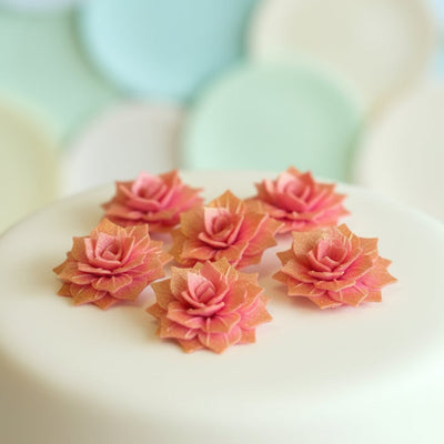 Vahvlist Rosalia Roosa Kuld 4.5Cm 5Tk Toidukaubad