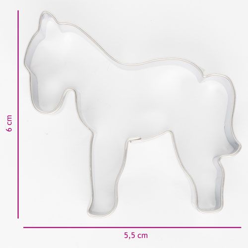 Hobune/poni 5.5cm - metallvorm