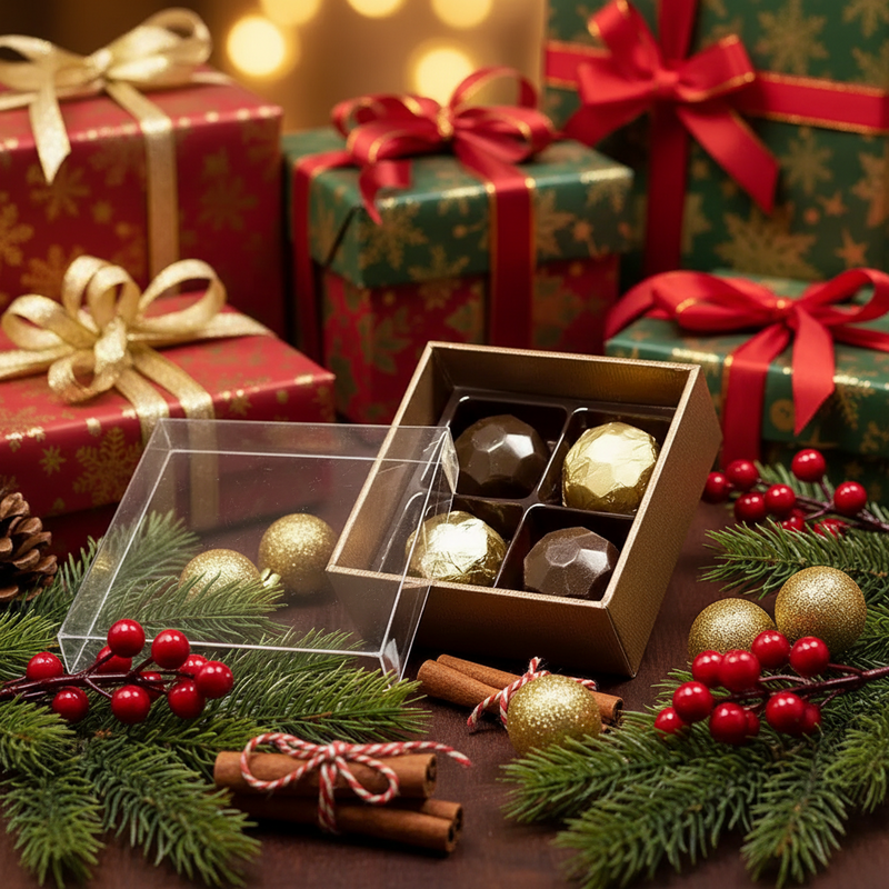 Trühvlikarp 4-le BSD terra 7,5 x 7,5 x 3,1 cm