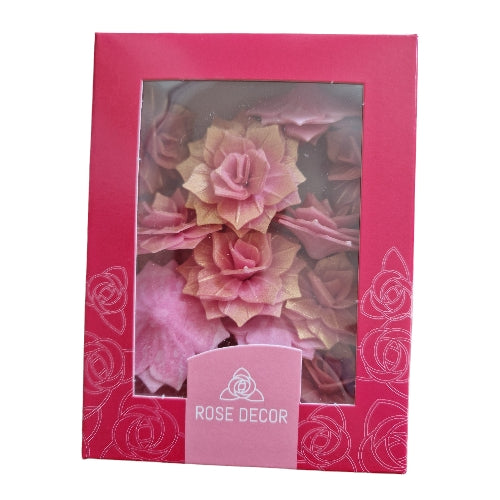 Vahvlist Rosalia Roosa Kuld 4.5Cm 15Tk Toidukaubad