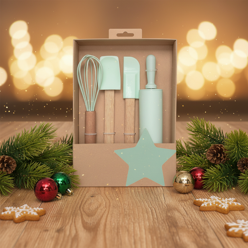 Tööriistad kondiitrile kinkepakis