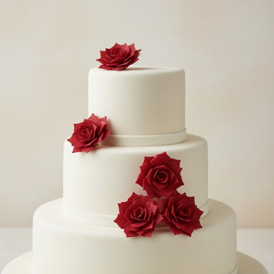 Vahvlist Rosalia Punane 4.5Cm Toidukaubad