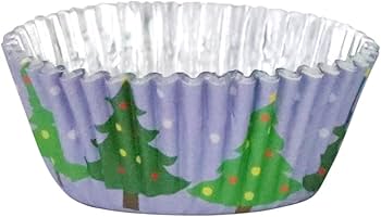 Fooliumist Muffinivormid Kuusepuu 30Tk