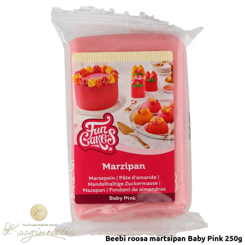 Beebi Roosa Martsipan Baby Pink 250G Toidukaubad