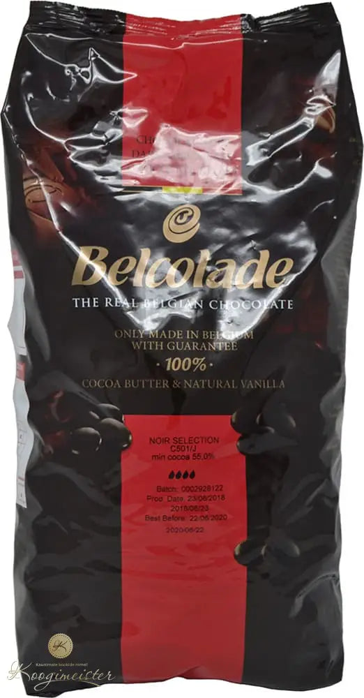 Belcolade Tume 55% Kuvertüür 1Kg