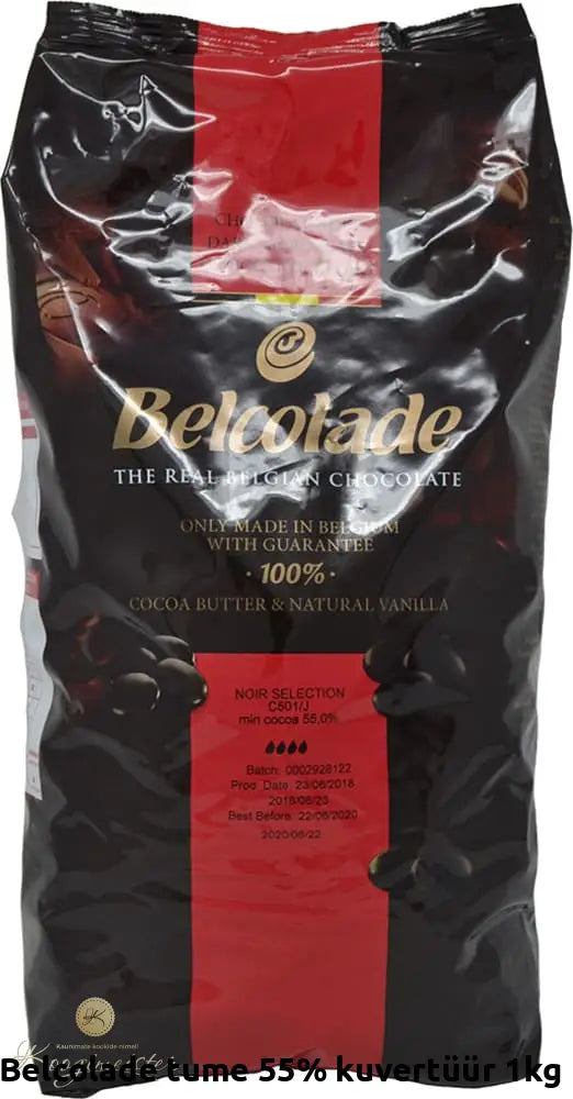 Belcolade Tume 55% Kuvertüür 1Kg