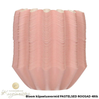 Bloom Küpsetusvormid Pastelsed Roosad 48Tk