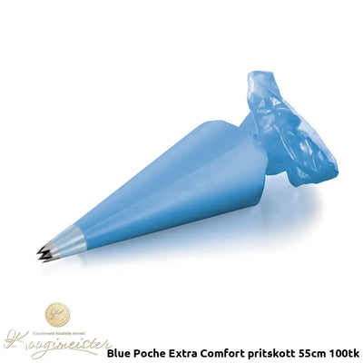 Blue Poche Extra Comfort Pritskott 55Cm 100Tk