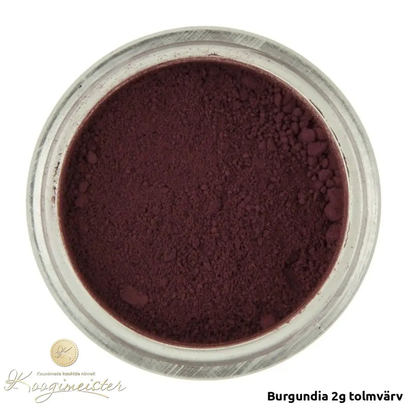 Burgundia 2G - Plain & Simple Tolmvärv Toidukaubad