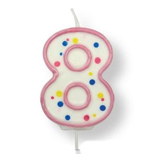 Tordiküünal Nr. 8 Roosa 6Cm