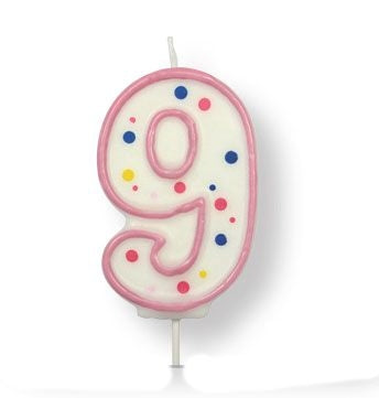 Tordiküünal Nr. 9 Roosa 6Cm