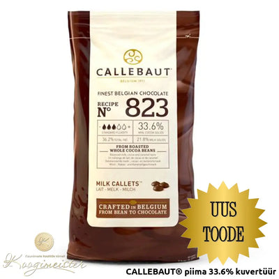 Callebaut® Piima 33.6% Kuvertüür 1Kg