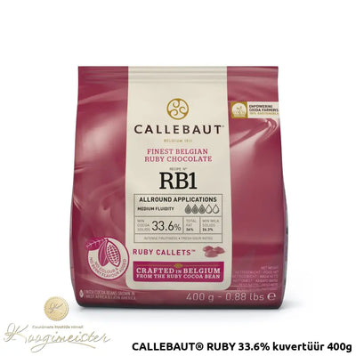 Callebaut® Ruby 33.6% Kuvertüür 400G