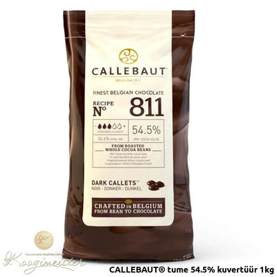 Callebaut® Tume 54.5% Kuvertüür 1Kg