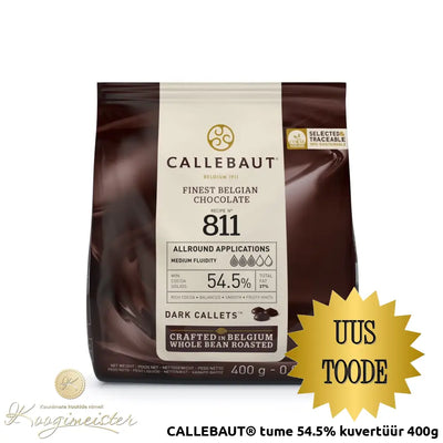 Callebaut® Tume 54.5% Kuvertüür 400G