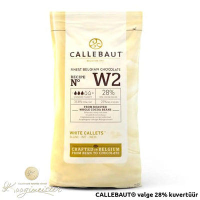 Callebaut® Valge 28% Kuvertüür 1Kg