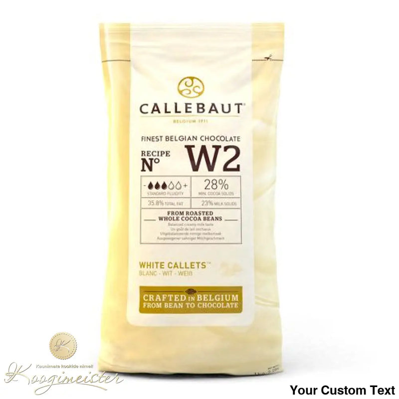 Callebaut® Valge 28% Kuvertüür 1Kg