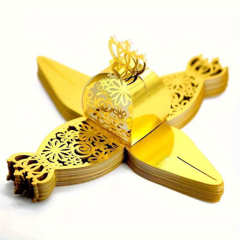 Kuldse krooniga maiusekarp 5cm