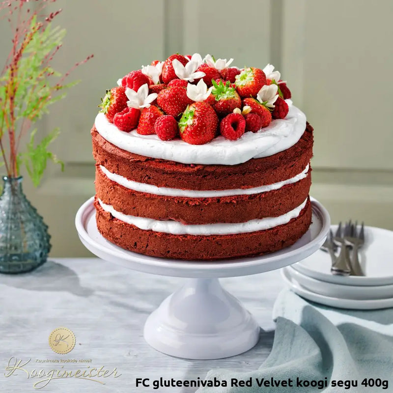 Fc Gluteenivaba Red Velvet Koogi Segu 400G Toidukaubad