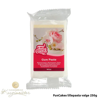 Funcakes Lillepasta Valge 250G E171 Vaba Toidukaubad