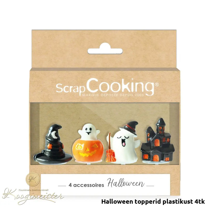 Halloween Topperid Plastikust 4Tk