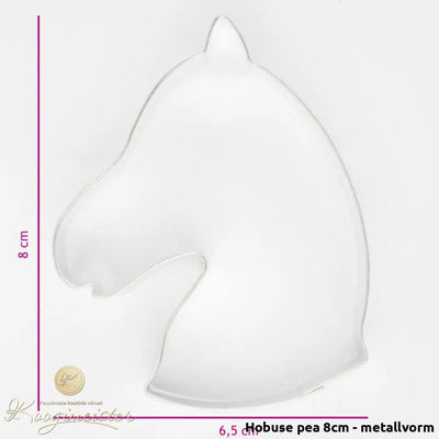 Hobuse Pea 8Cm - Metallvorm