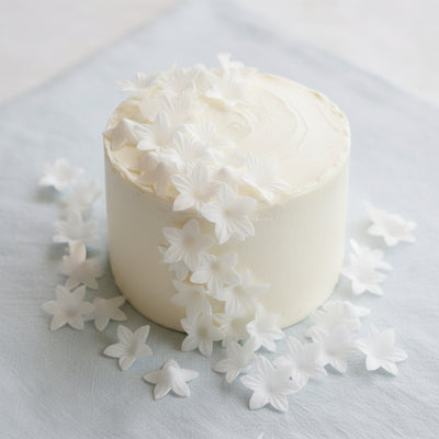 Vahvlist Valged Minililled 25Tk